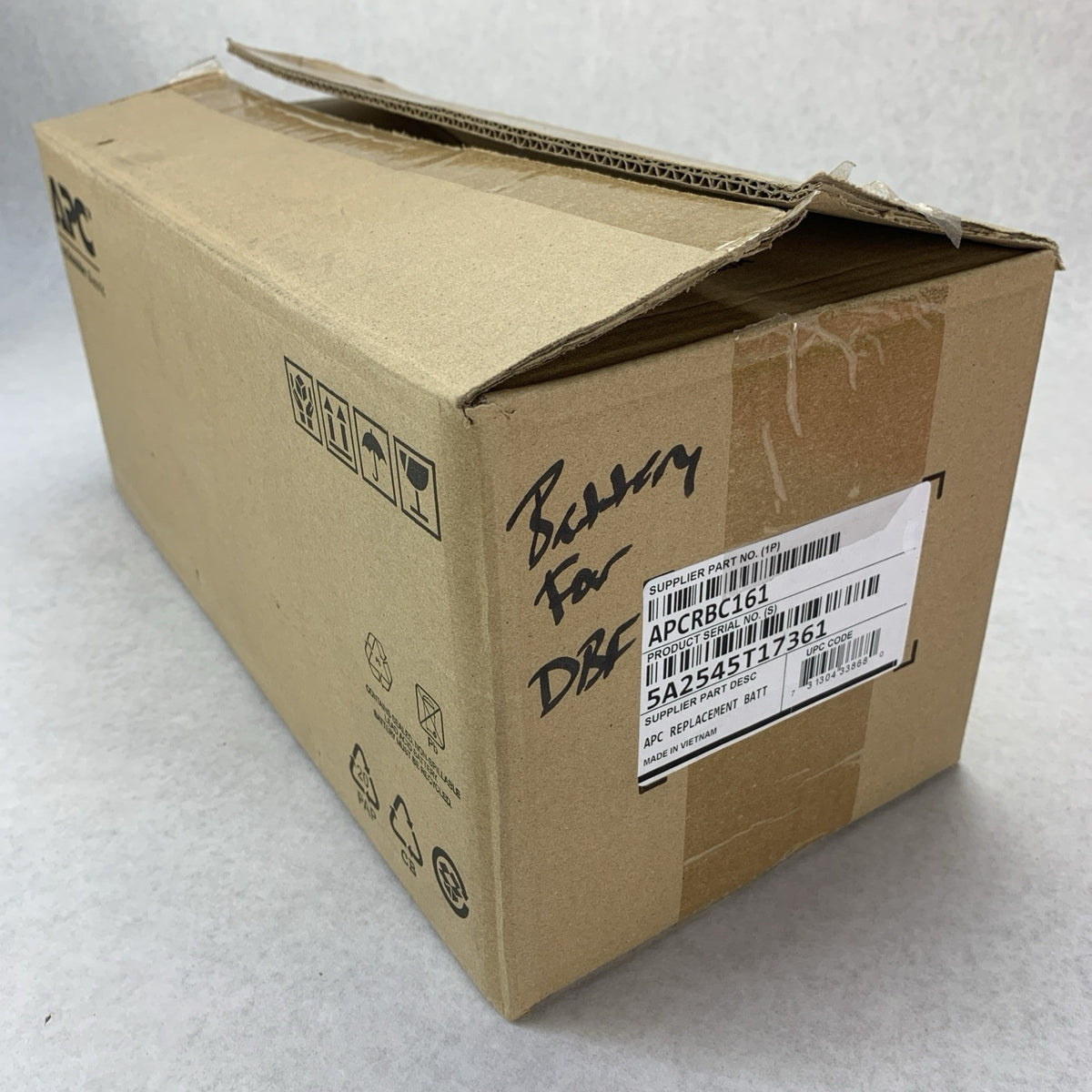 APC Replacement  Battery Cartridge for Back-UPS Pro Power Supply APCRBC1611