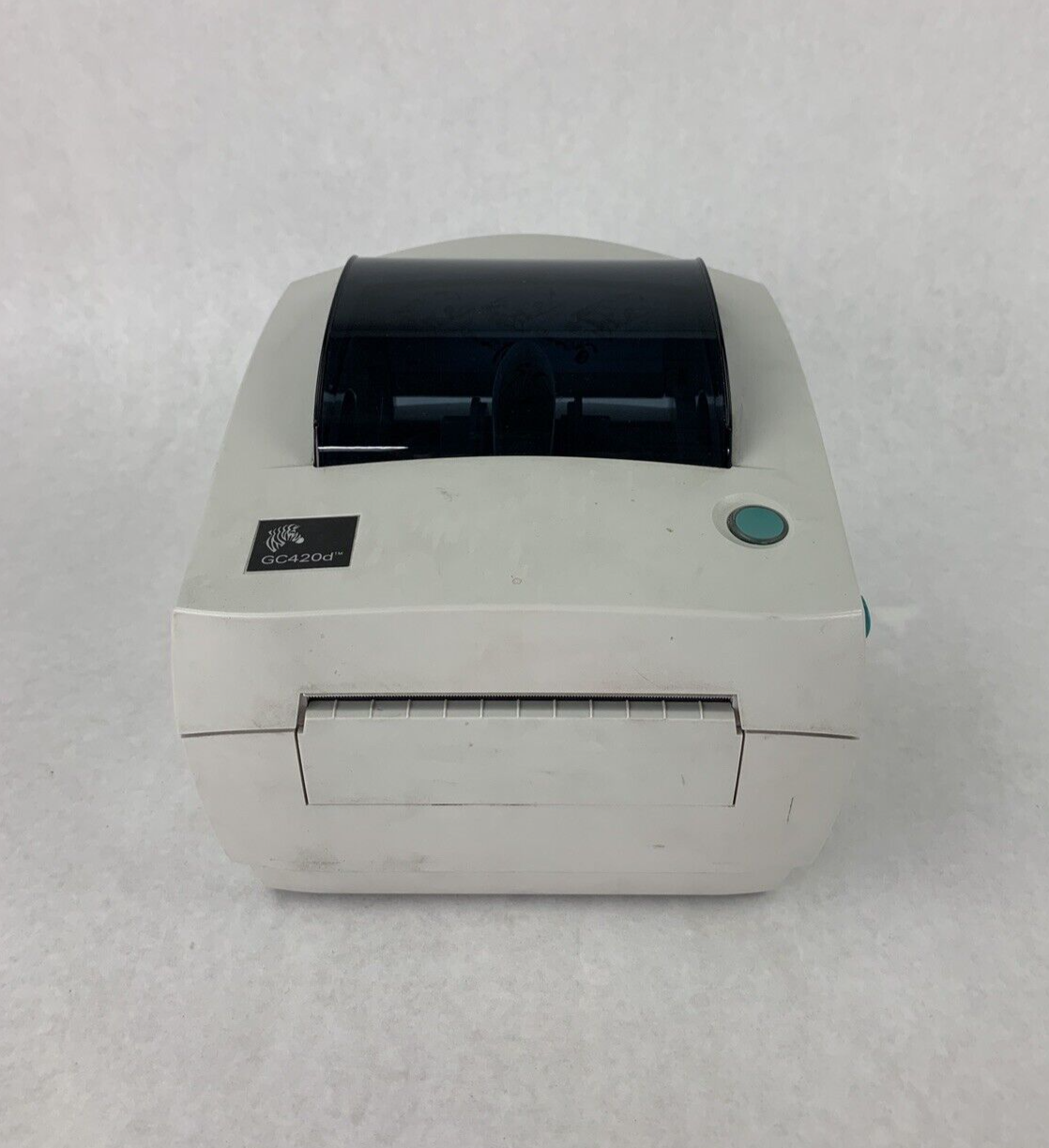 Zebra GC420D Direct Thermal USB Serial Label Printer Tested Bad Ports Parts