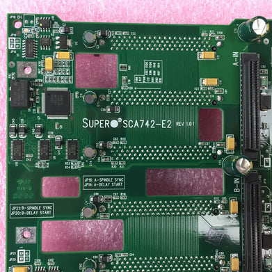 SuperMicro SCSI Dual Channel Backpanel Board SCA742-E2