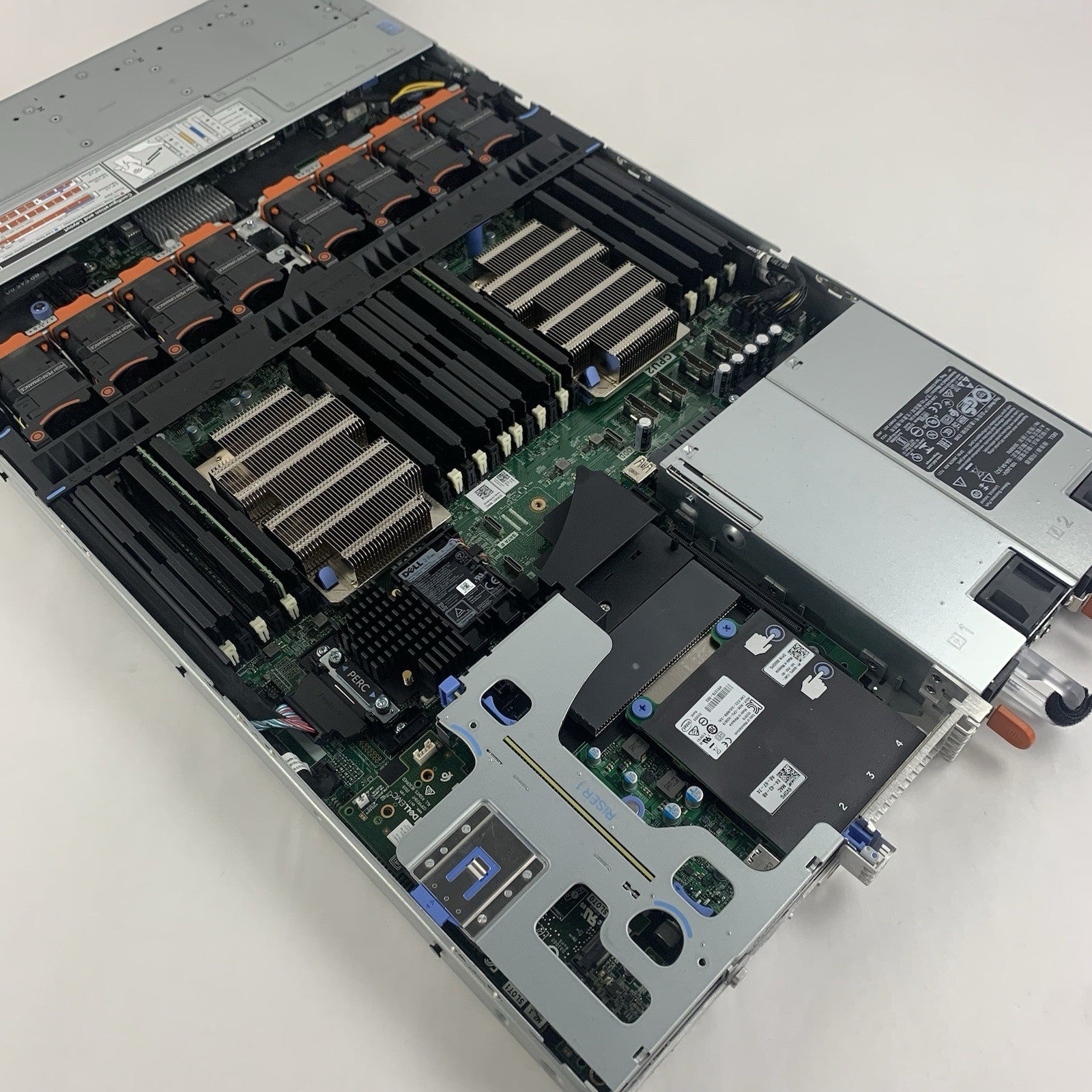 Dell PowerEdge R640 1U 8SFF Server 2x Gold 6238 2.1 GHz 64 GB H740 No OS No HDD10