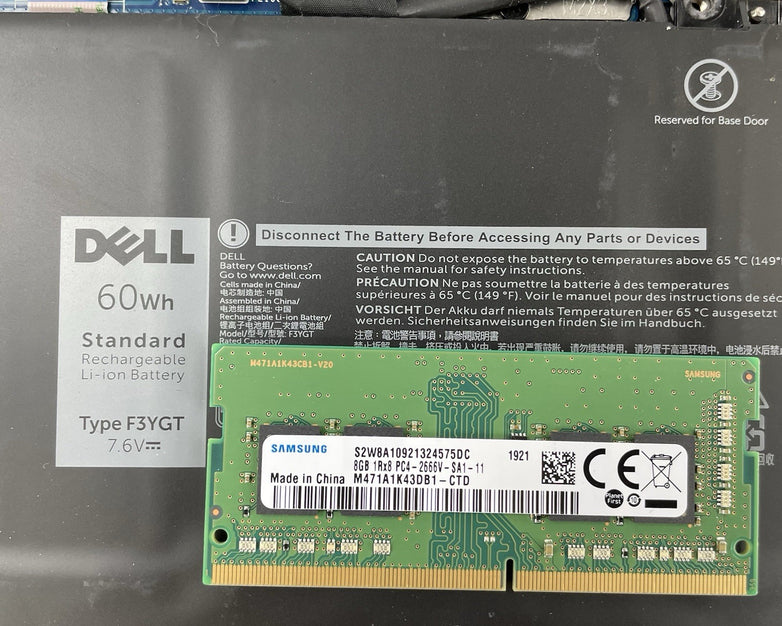 Dell Latitude 7490 14" i5-7300U 2.60 GHz 8 GB RAM No SSD/OS/AC