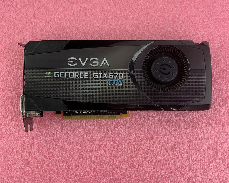 Nvidia EVGA GEFORCE GTX 670 FTW Graphics Card - Untested