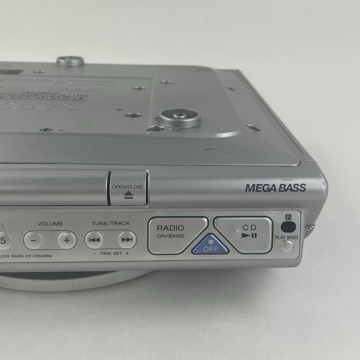 Sony ICF CD543RM Kitchen Cabinet Radio CD No Remote No Hardware Tested7