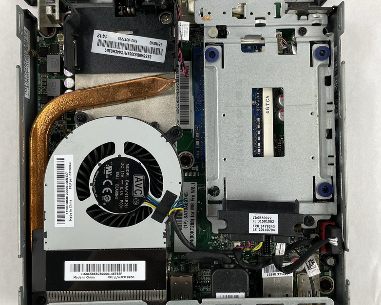 Lenovo ThinkCentre M93P Micro i5-4570T 2.90 GHz 8 GB RAM No SSD/OS/AC