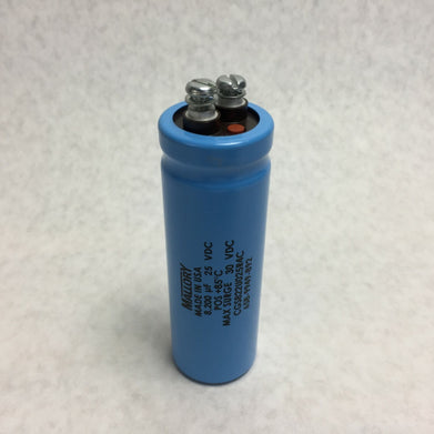 NOS  Mallory CGS8200U025R4C 8200uF 25VDC