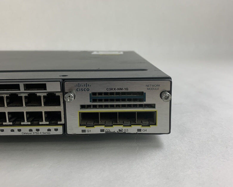 Cisco Catalyst X Series TNY-WS3750X-3560X J Network Managed Switch Tested