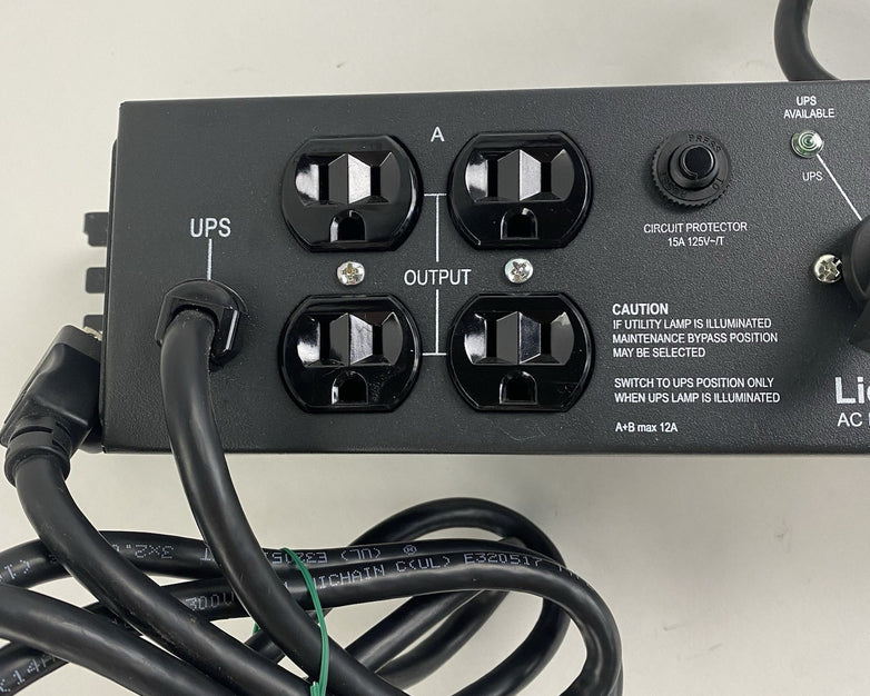 Emerson MP2-115A Liebert Micro POD AC Power System 120V 12A