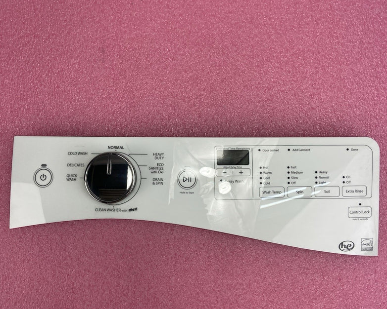 Whirlpool Corporation Washer Touchpad Control Panel W10433082