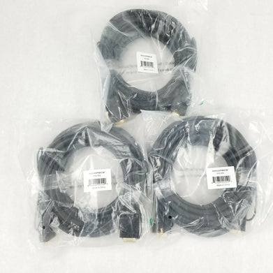 Monoprice 25ft SVGA HD15 M/M CL2 Rated Cable (Lot of 3)
