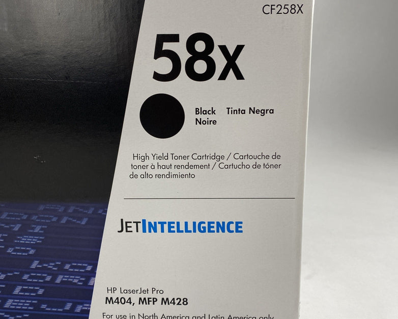 HP CF258X 58X Black High Yield Toner Cartridge For HP LaserJet