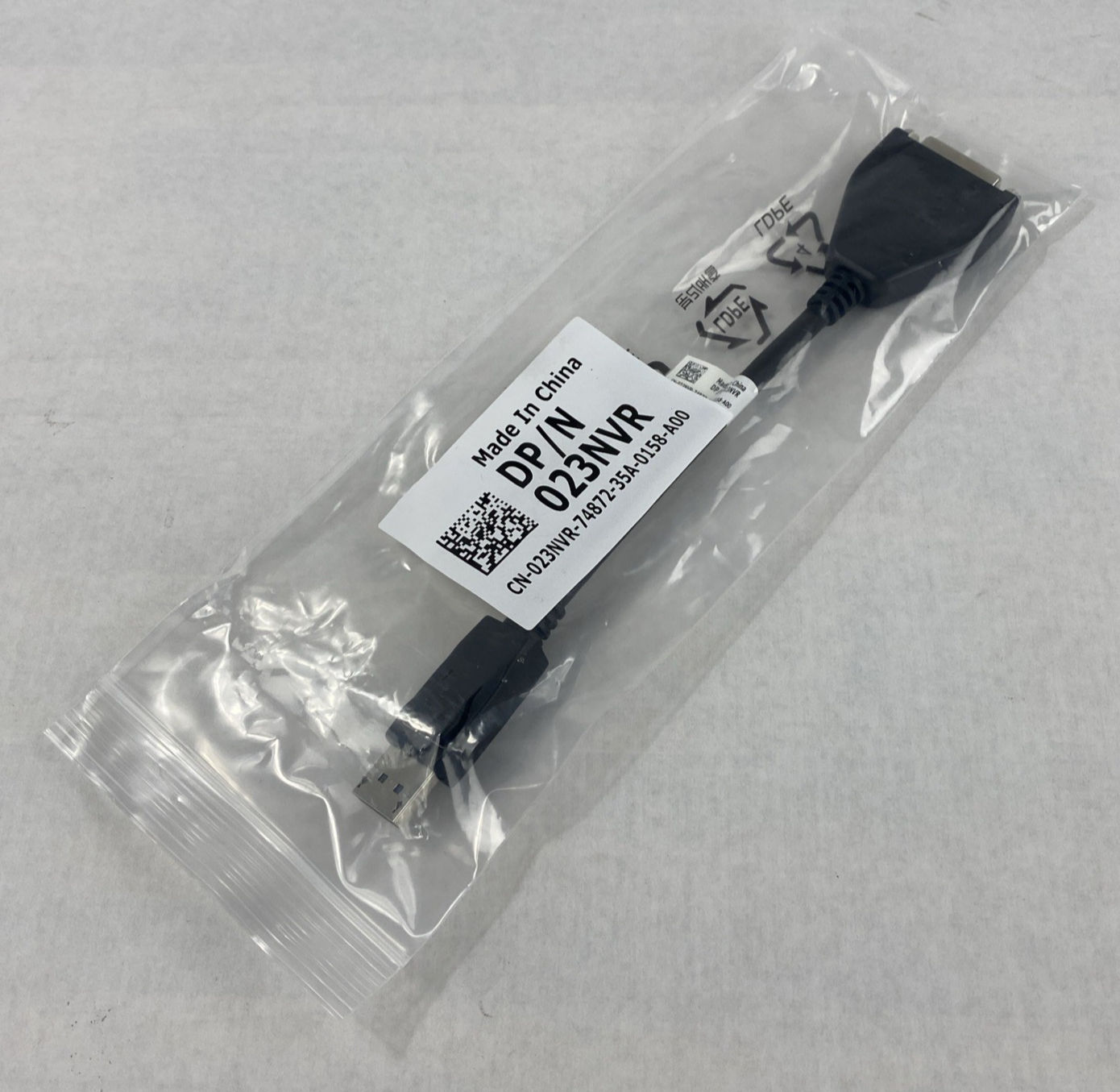 Luxshare-ICT DP/N 023NVR DisplayPort to DVI-D Adapter Lot of 7