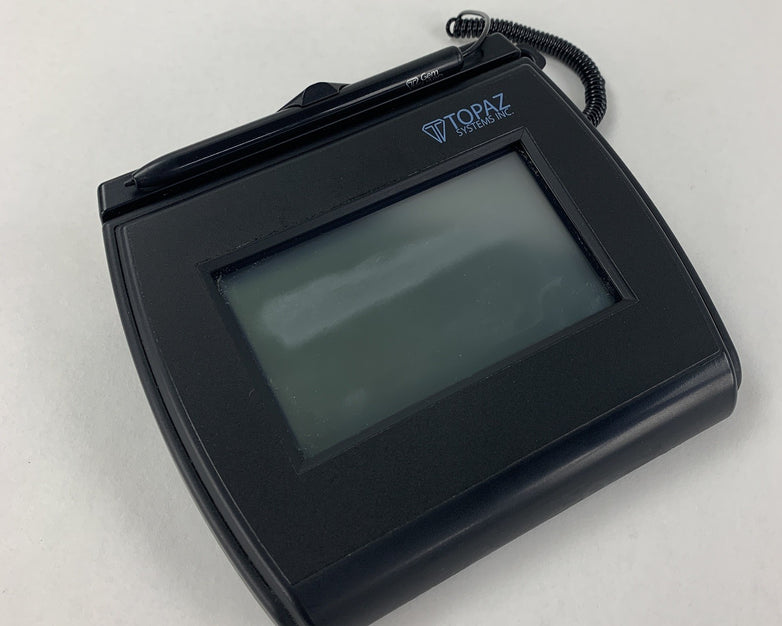 Topaz T-LBK750-BHSB-R Signature Pad Tested w/ Stylus