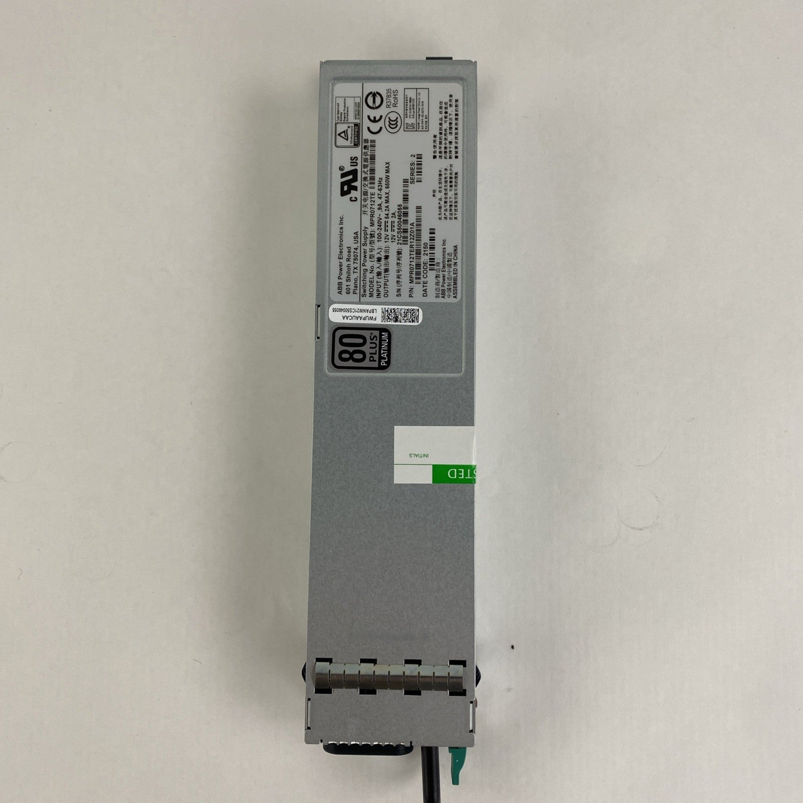 ABB Power Electronics MPR0712TE Switching Power Supply no Power Cord Lot of 23