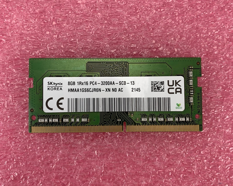SK Hynix HMAA1GS6CJR6N-XN PC4-3200AA-SC0-13 8GB 1Rx16 Desktop Memory RAM