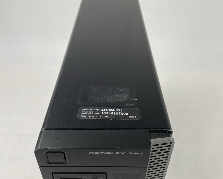 Dell OptiPlex 790 DT Intel Core i5-2500 3.30 GHz 4 GB RAM No HDD No OS