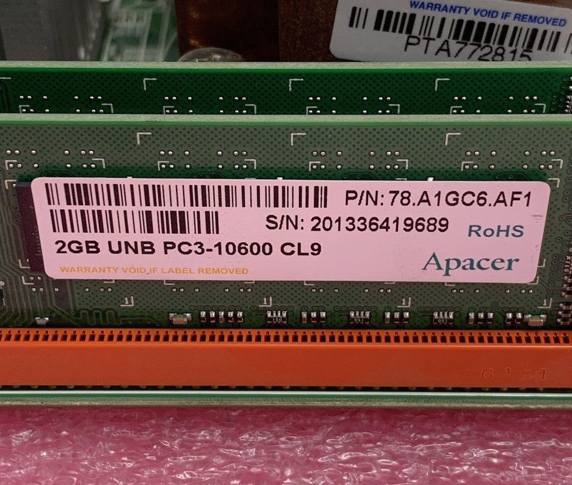 Advantech IPC-619 CPU Board Intel Core 2 Quad Q9400 2.66GHz 4GB RAM
