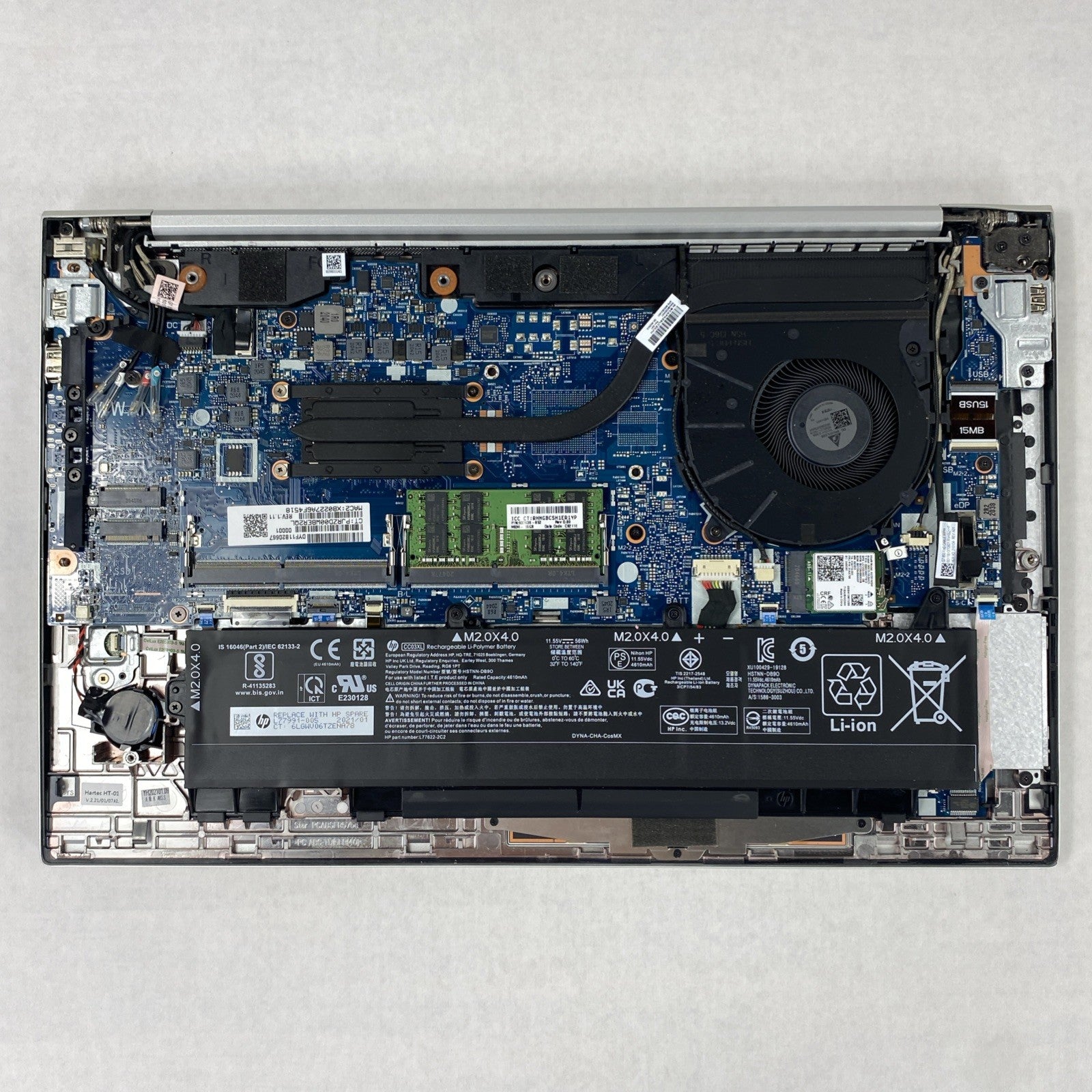 HP EliteBook 850 G7 Core i7-10510U 1.80 GHz 16GB RAM 15.6" No HDD No OS