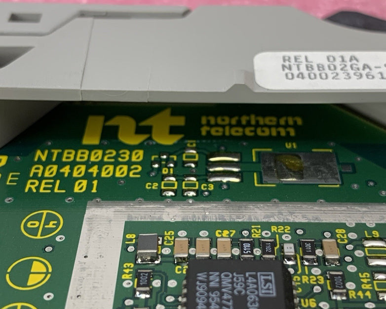 Nortel A0404002 REL 01A NTBB02GA-93 Telecom Board