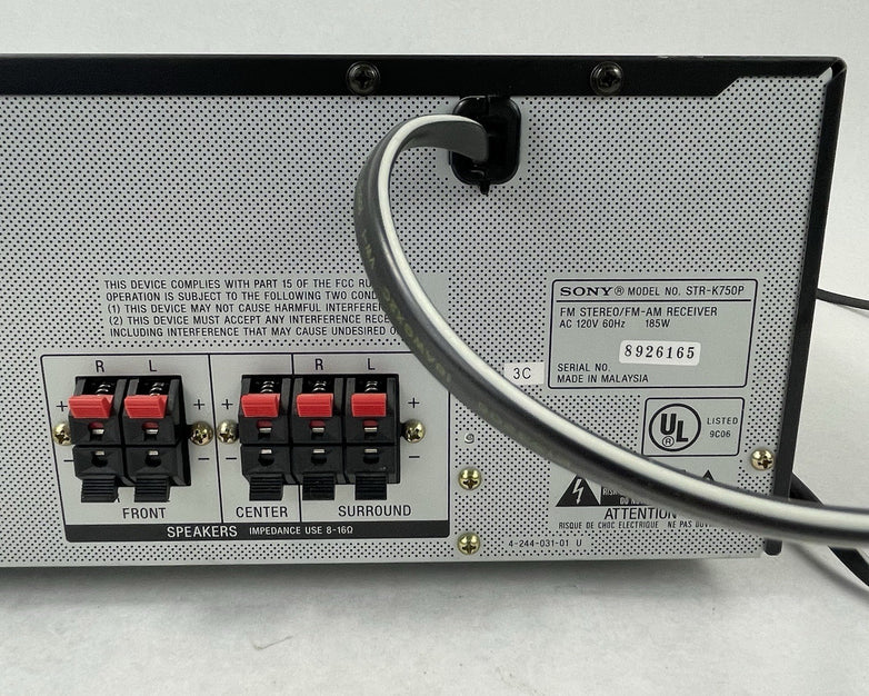 Sony STR-K502P Receiver HiFi Stereo 5.1 Channel Home Theater Audio Tested
