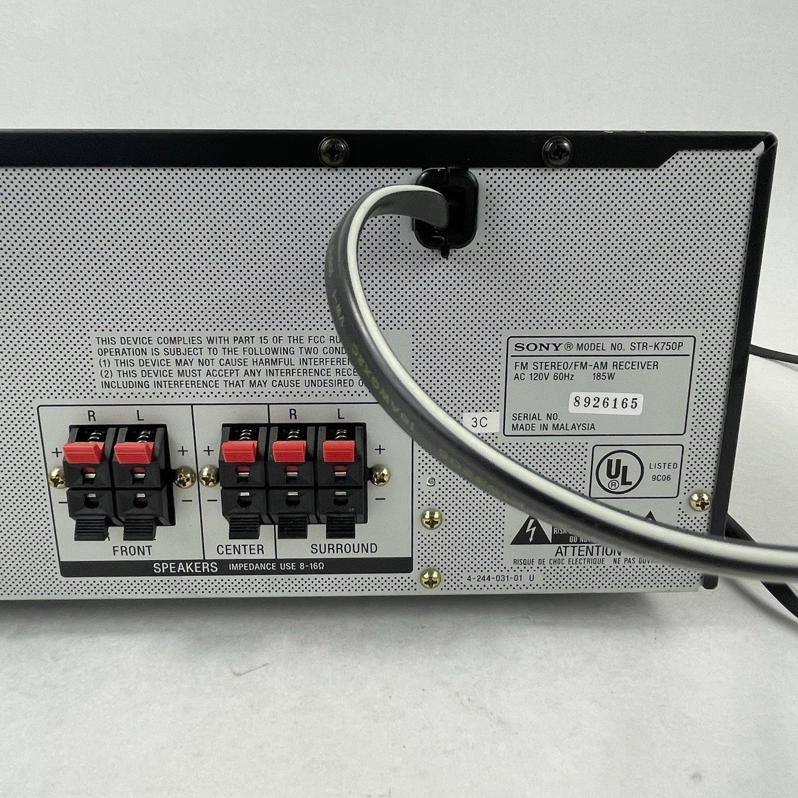 Sony STR-K502P Receiver HiFi Stereo 5.1 Channel Home Theater Audio Tested