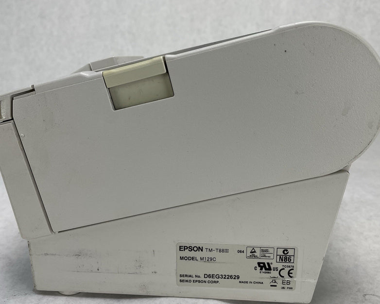 Epson M129C TM-T88III Thermal Receipt Printer Only Tested