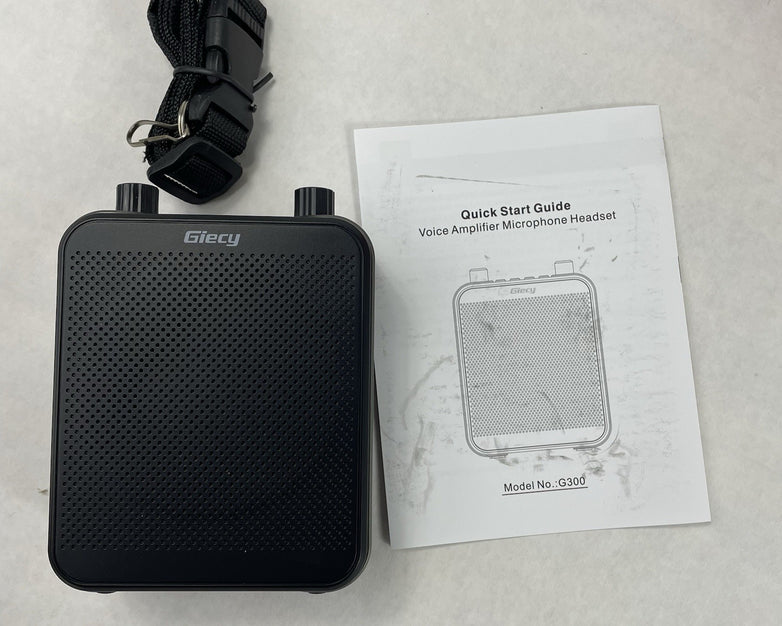 Giecy Portable 30W Voice Amplifier 2800mAh Large Capacity Rechargeable Battery