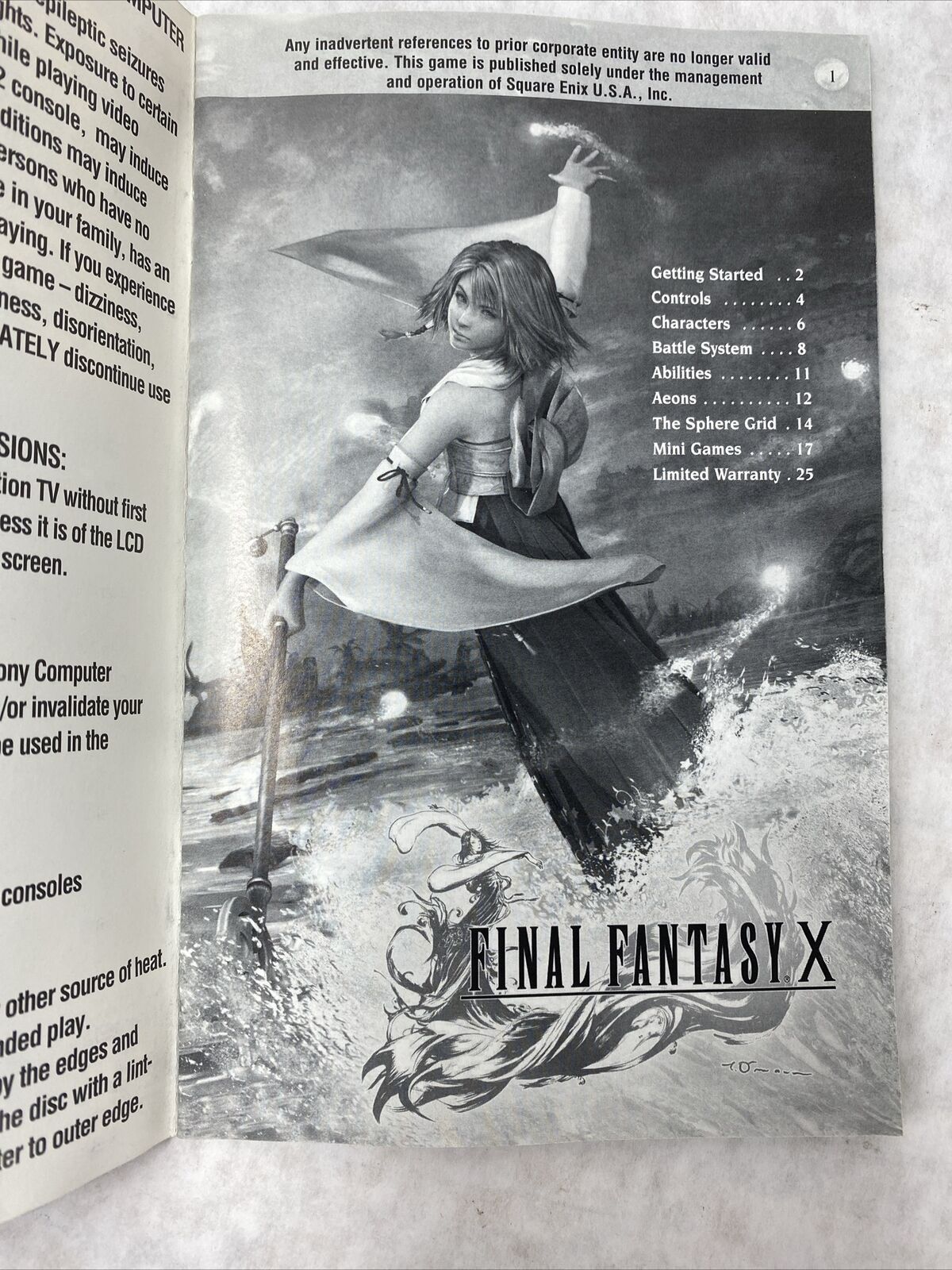 PS2 Final Fantasy X  + FF X-2 for Sony PlayStation 2 Bundle