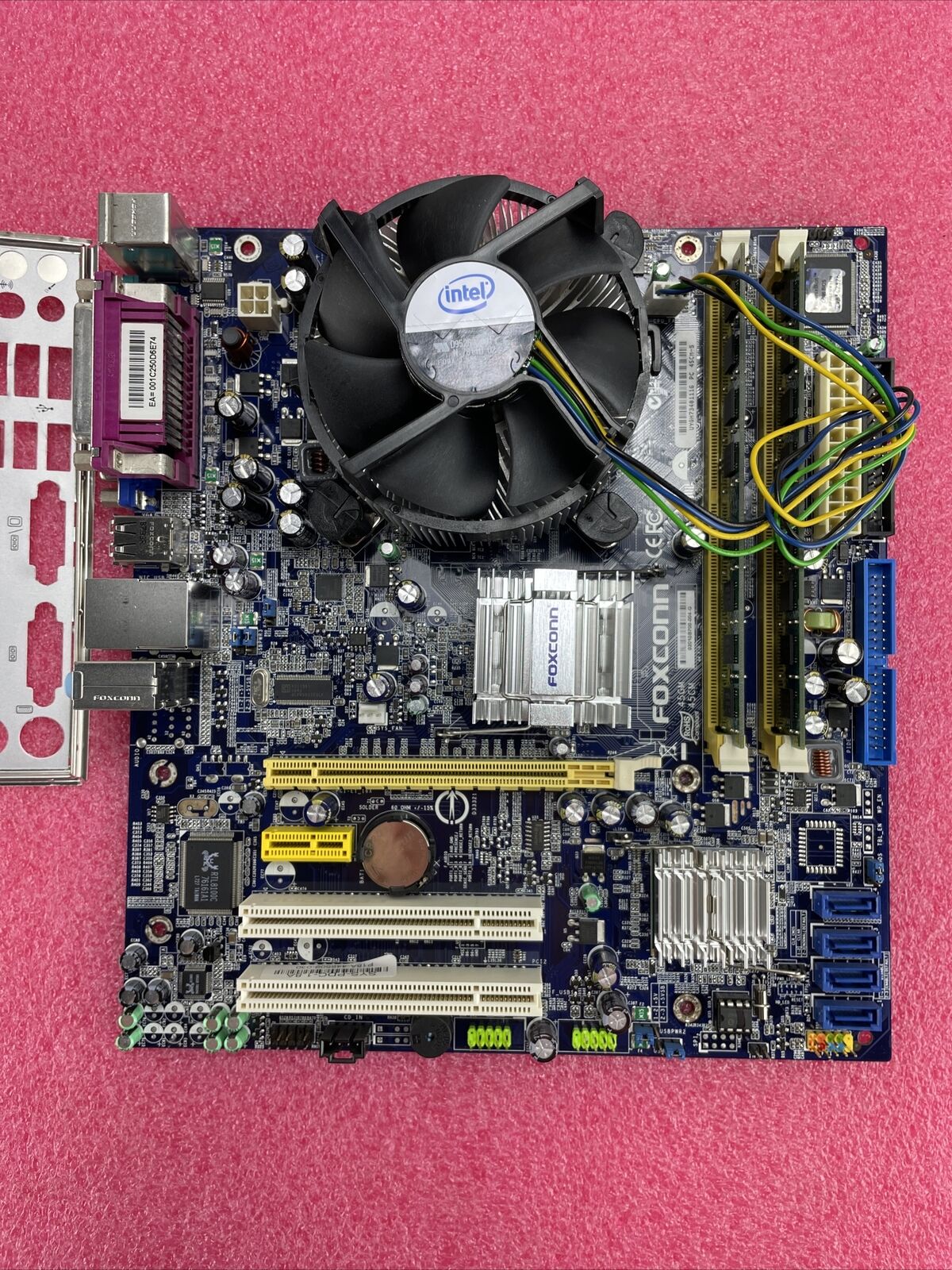 Foxconn 45GM Motherboard Intel Pentium Dual E2160 1.8GHz 4GB RAM w/Shield