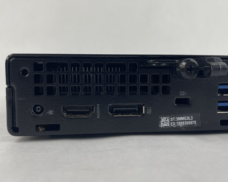 Dell Optiplex 3080 Micro Intel Core i3-10105T 3.00 GHz 16 GB w/AC No SSD/OS