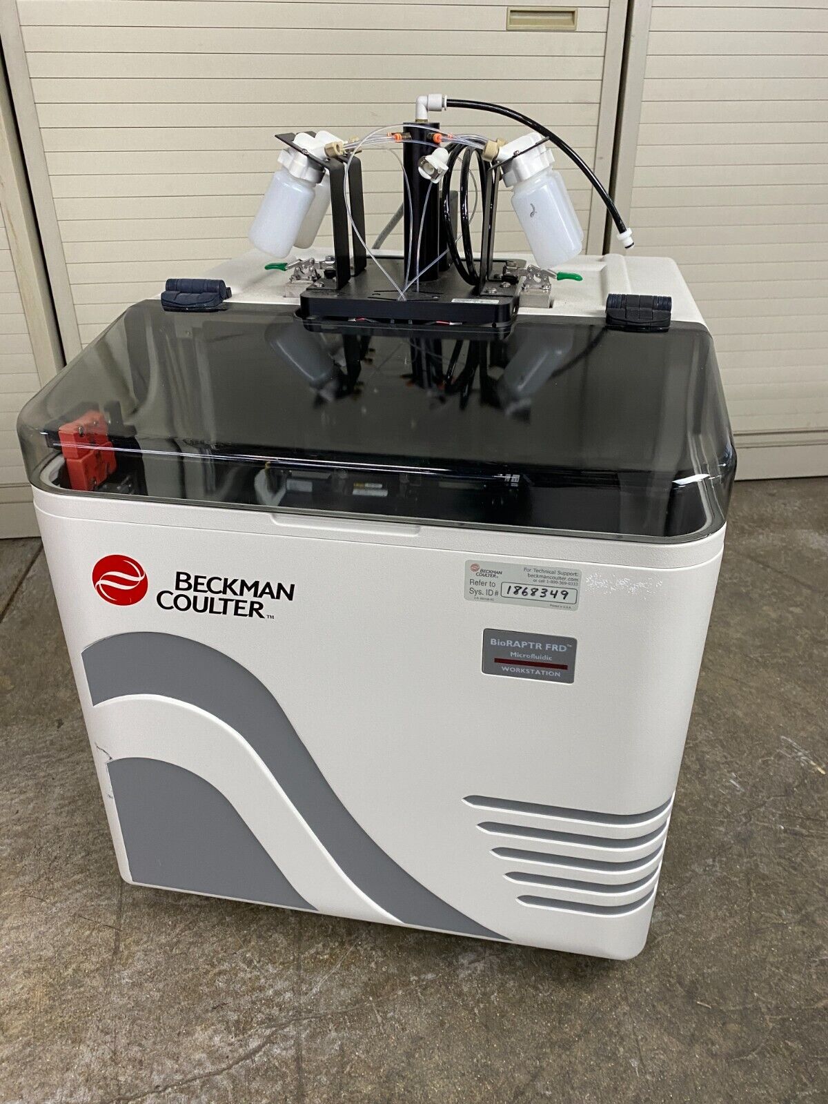 Beckman Coulter Bioraptr FRD Workstation B17954 w/ Calibration Station B19033