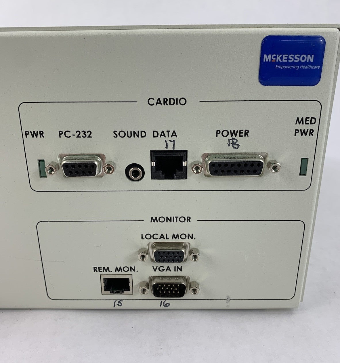 McKesson FAS 264-130-01 External Control Unit - Power Tested7