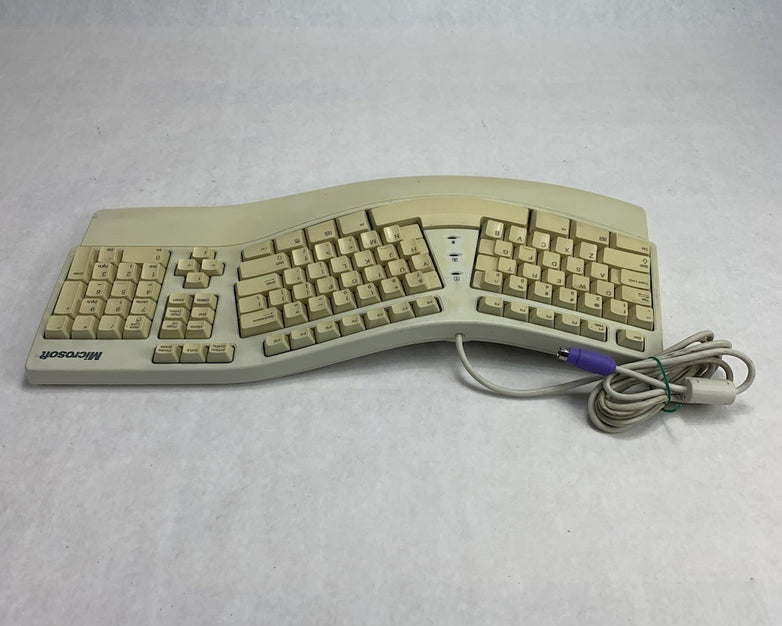 Microsoft E06301PS2 X03-51764 PS/2-Wired Ergonomic Mechanical Keyboard
