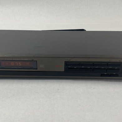JVC T-GX2 FM/AM Synthesizer Stereo Tuner Power Tested
