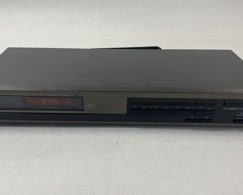 JVC T-GX2 FM/AM Synthesizer Stereo Tuner Power Tested