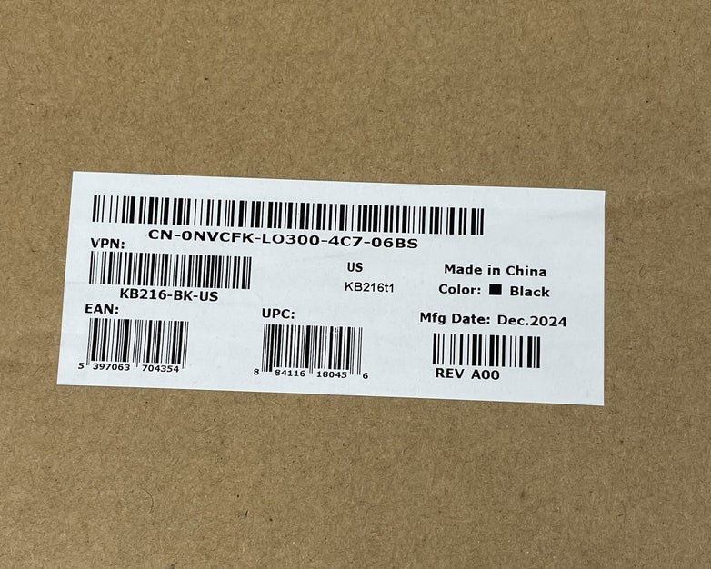 Dell KB216-BK-US Keyboard Lot Of 10