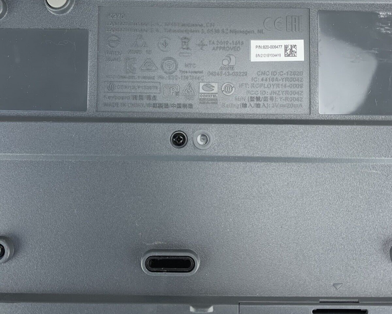 Logitech K270 Y-R0042 Wireless Keyboard