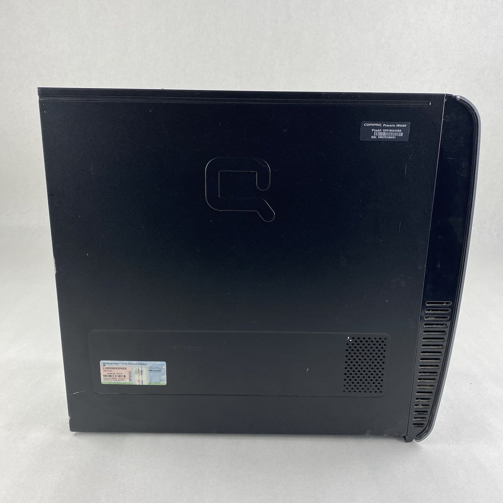 HP Compaq Presario SR5350F MT Pentium Dual Core E2180 2GHz 2GB RAM No HDD No OS