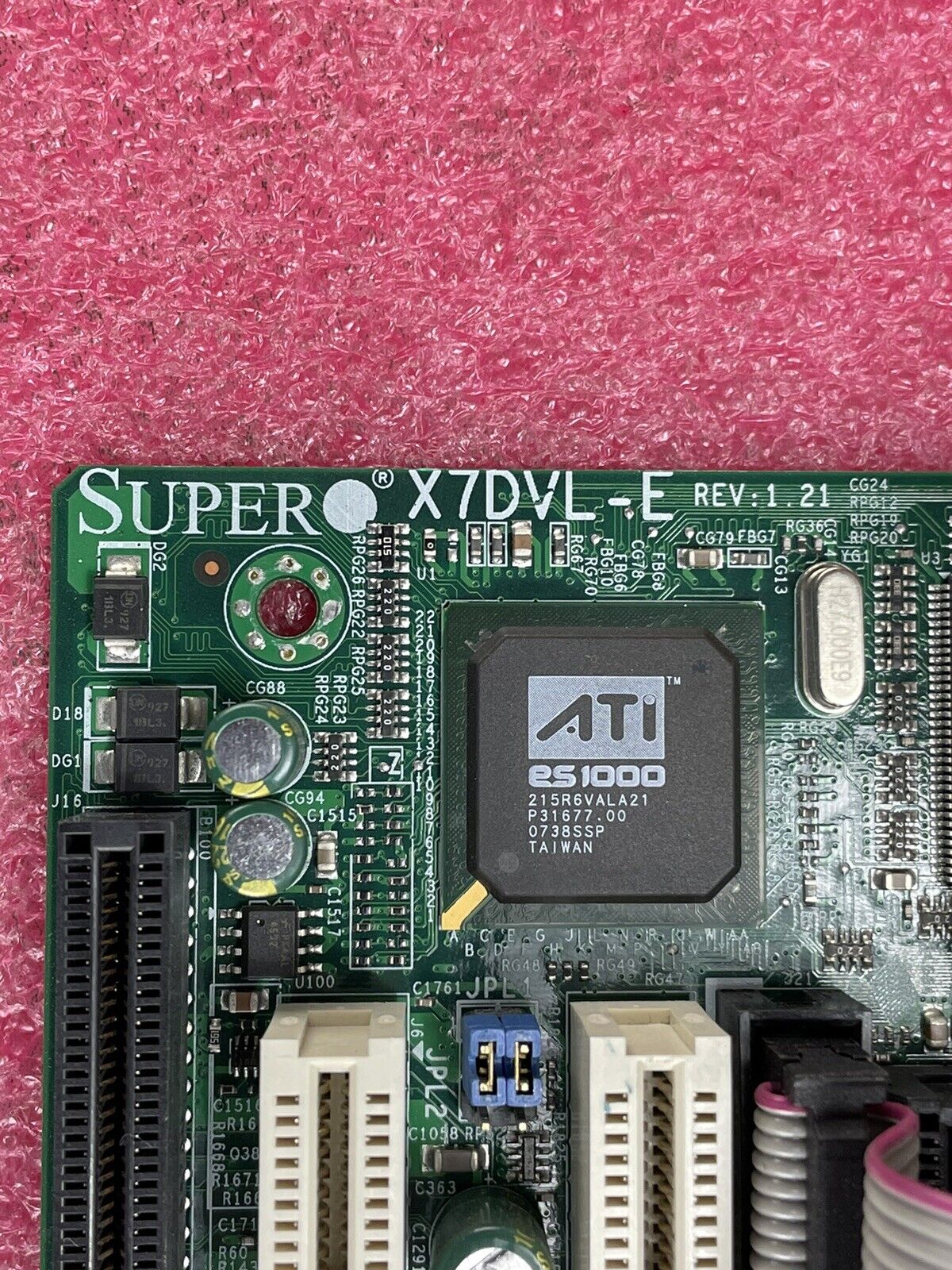 Advantech X7DVL-E Motherboard Intel 2x Xeon E5335 2GHz 8GB RAM w/Shield