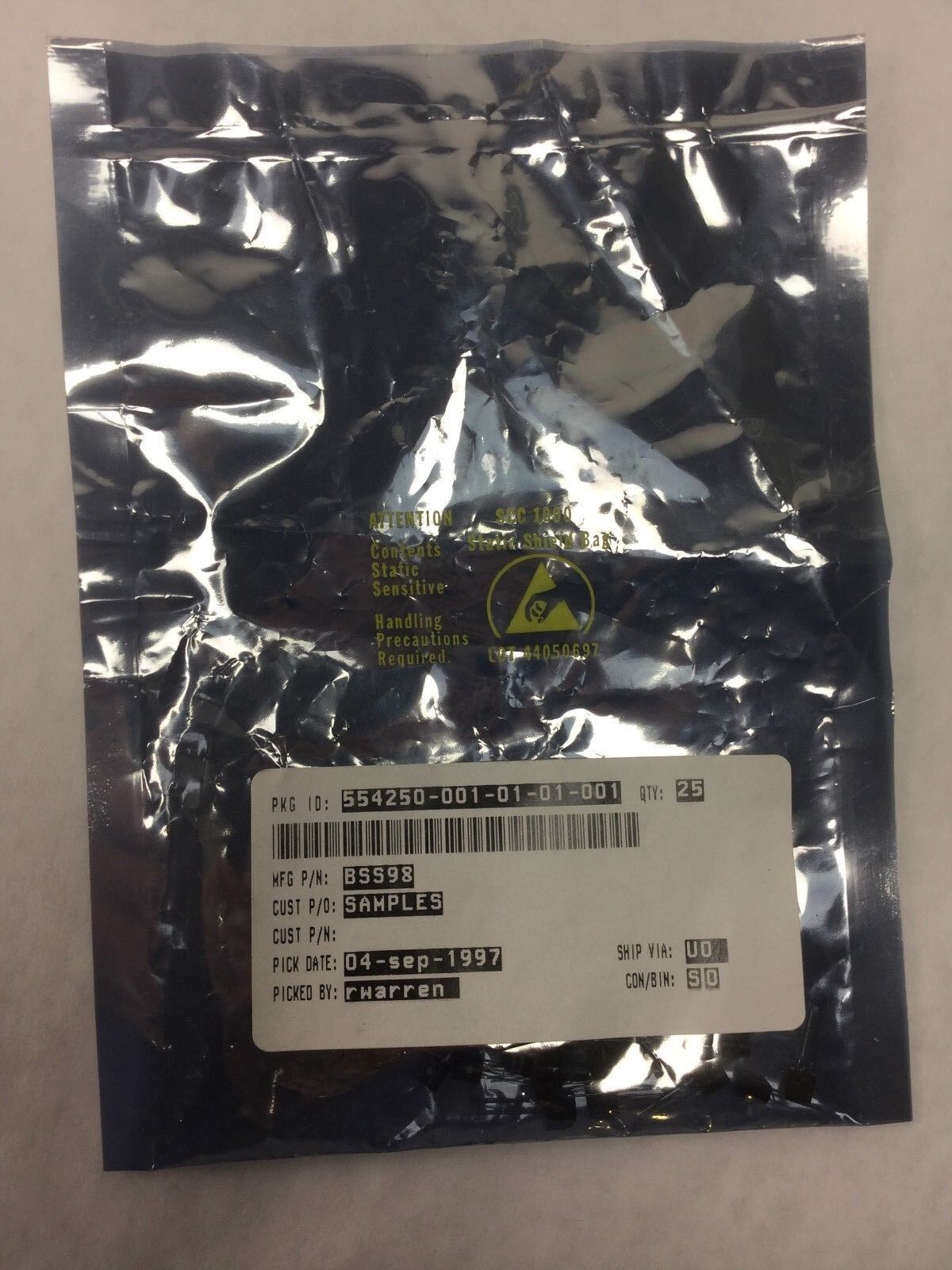 BSS98 Transistor (Lot of 25)