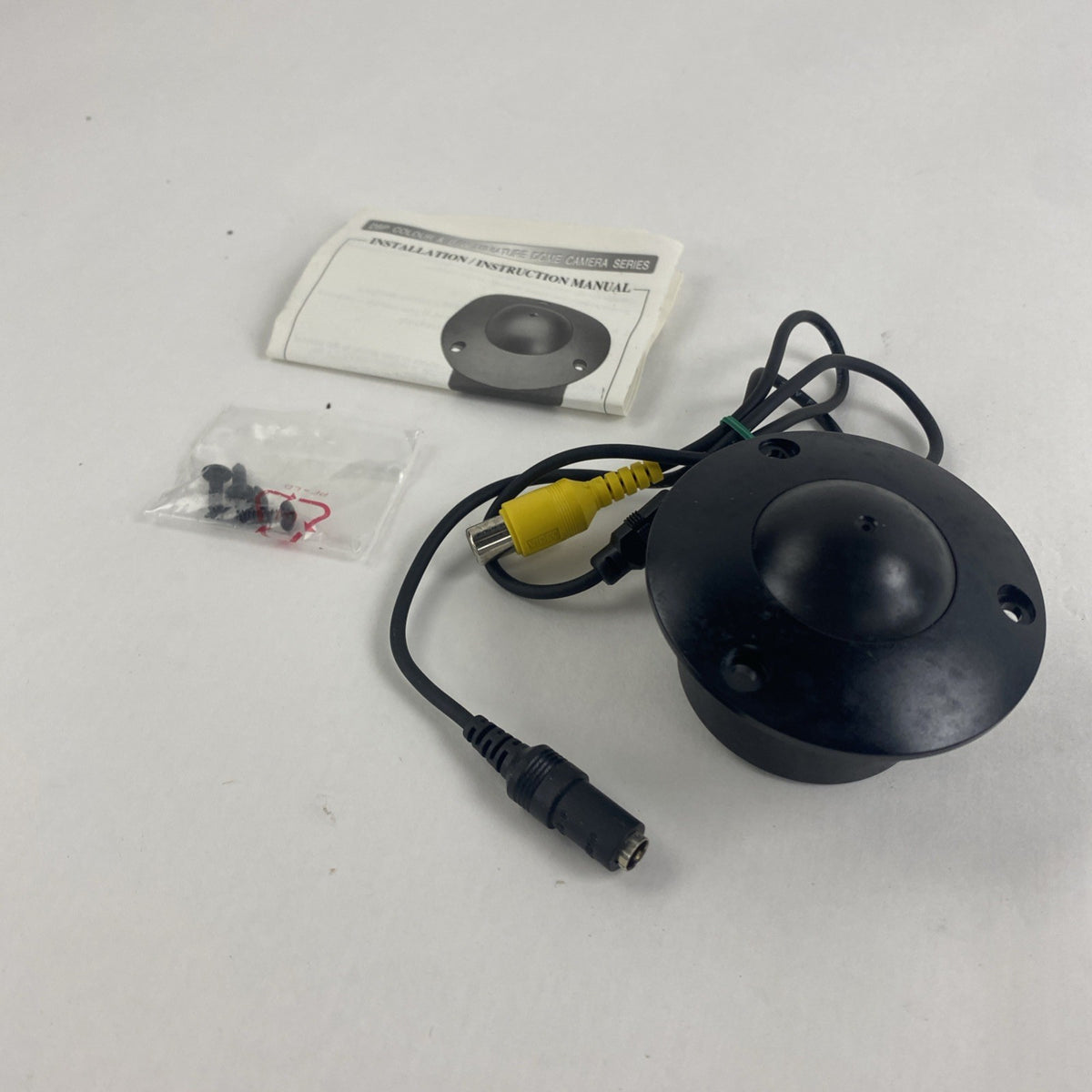 Defender 82-7575 B/W Aluminum Pinhole Dome Camera Ceiling Mount Untested3