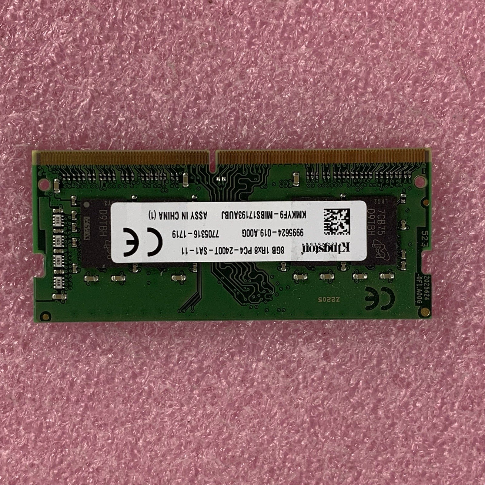 Kingston 9995624-019.A00G 8 GB PC4-2400T SODIMM Laptop Memory Ram1