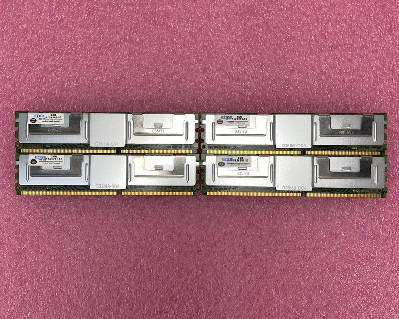 EdgeTech Edge 2GB 5126301-53 DDR SDRAM Lot of 4