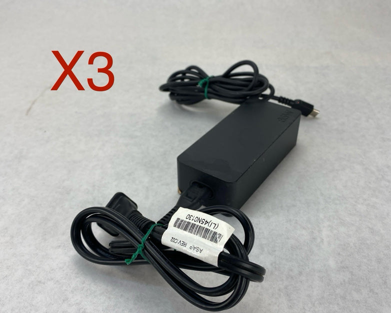 Lenovo ADLX65YCC2D 65W 20V 3.25A USB-C AC Adapter - Lot of 3
