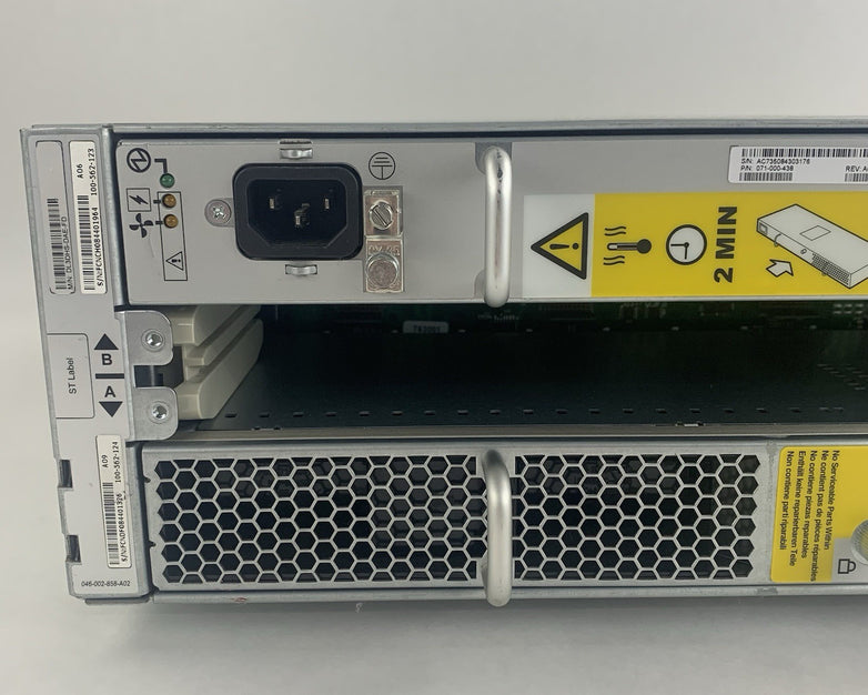EMC2 KTN-STL4 TR651 Disk Array Chassis 2x PSUs No Caddy No HDDs