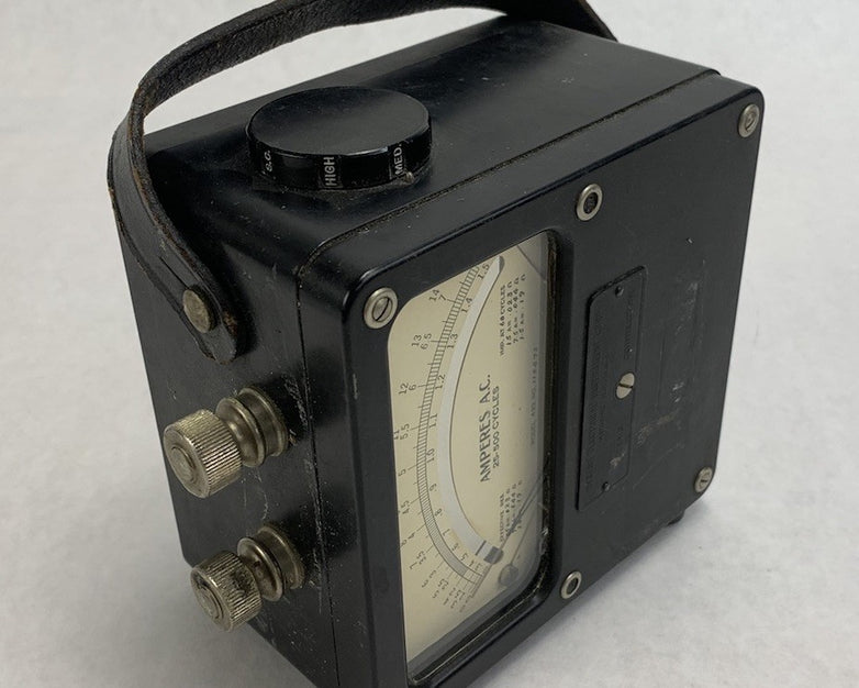 Weston Electric 433 110472 Amperes A.C. Meter