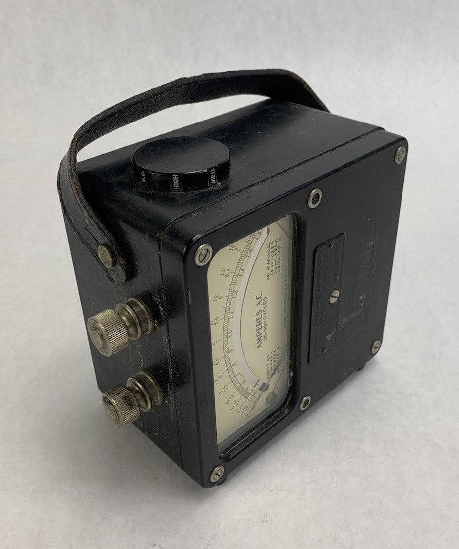 Weston Electric 433 110472 Amperes A.C. Meter