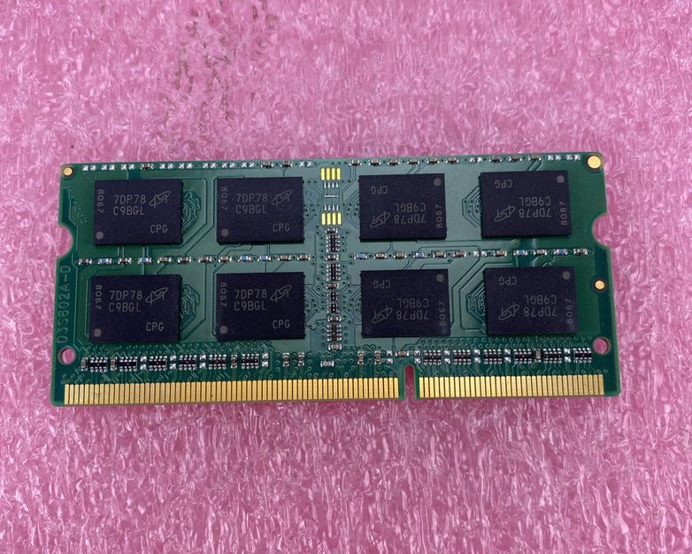 Crucial 4GB DDR3L-1600 Laptop Memory Ram CT51264BF160B.C16FPR2 - Lot of 2