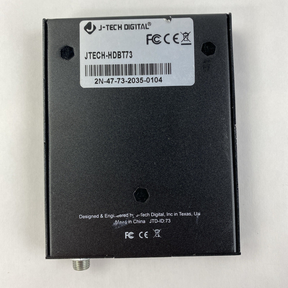 J-Tech Jtech-HDBT73 Digital HDBaseT HDMI Extender Transmitter and Receiver No AC8