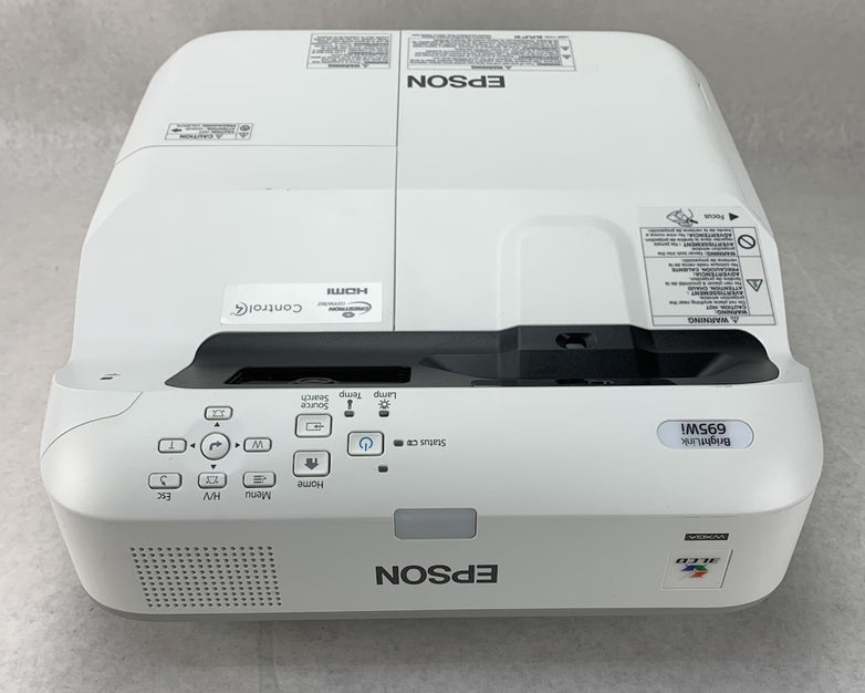 Epson PowerLite 695Wi H740A LCD Lamp Projector 4427 Lamp Hours - No Remote