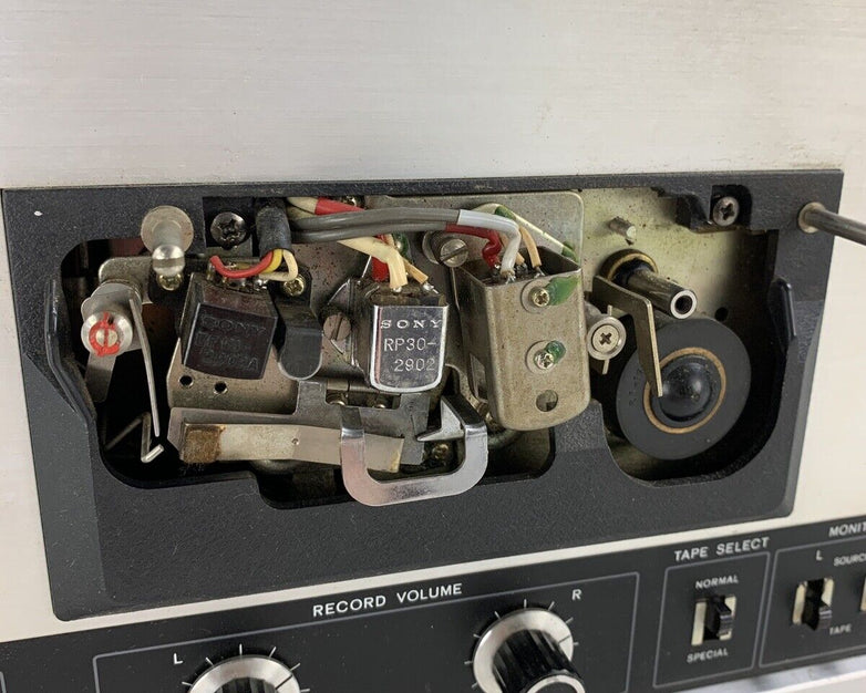 Sony TC-353 Three Head Stereo Tape Recorder for Parts and Repair Powers On